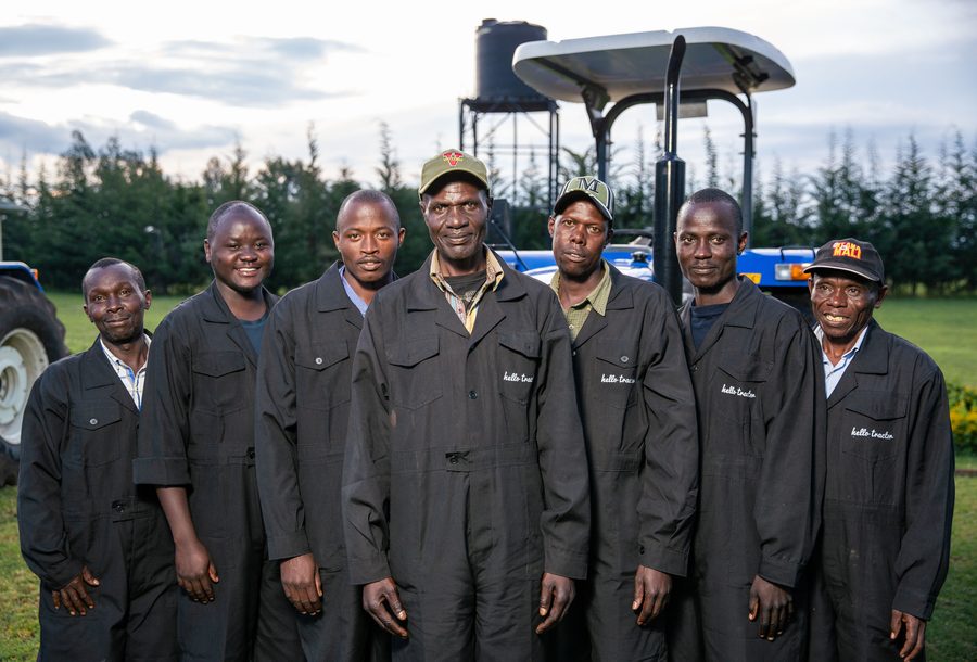 Hello Tractor service team